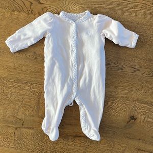Ralph Lauren 3 month girls pj footie